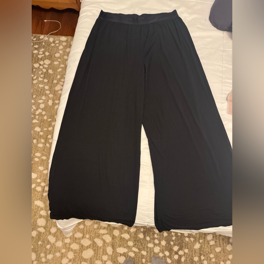 Tommy John Women's Second Skin Wide-Leg Sleep Pant - Picture 5 of 7